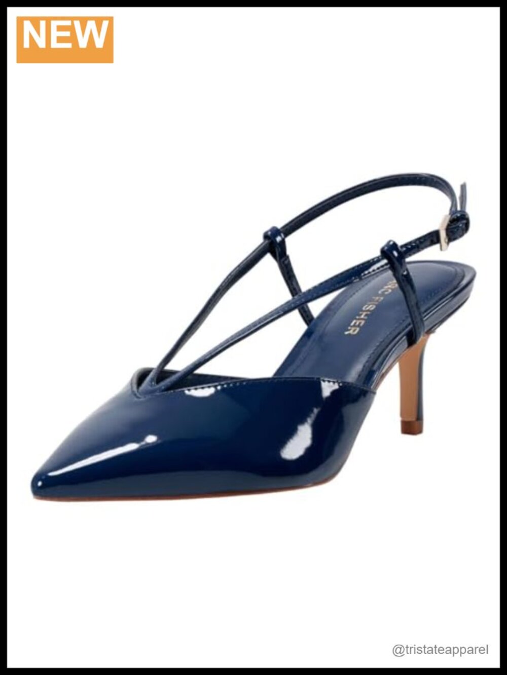 Pointy Toe Stiletto Heel Slingback Pumps